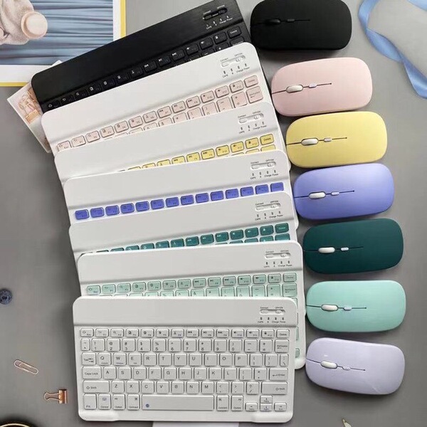 Ipad AIR5 Tablet Bluetooth Keyboard for Apple Samsung Xiaomi Huawei Mobile Phone Mouse Keyboard suit