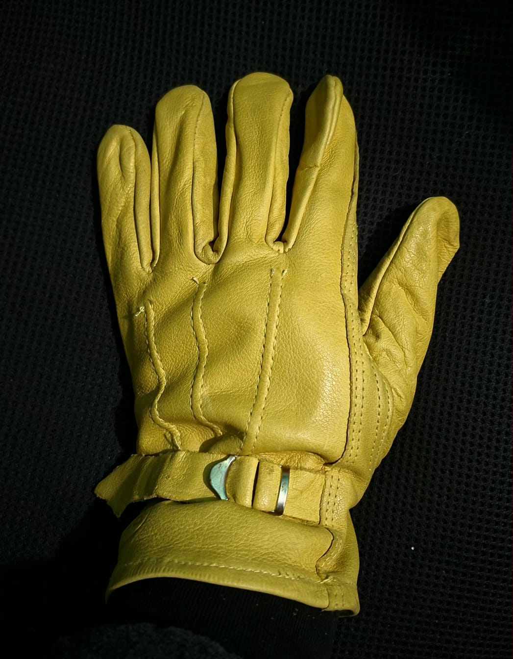 Electric/Welding Gloves (with belt) Heat Resistant Argon TIG Working Safety Hand Worker