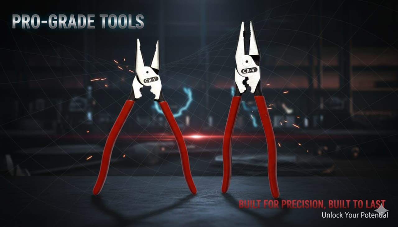 CR-V Multitool Crimping Tool Crimper Alicates Pense Linesman Pliers Combination Pliers