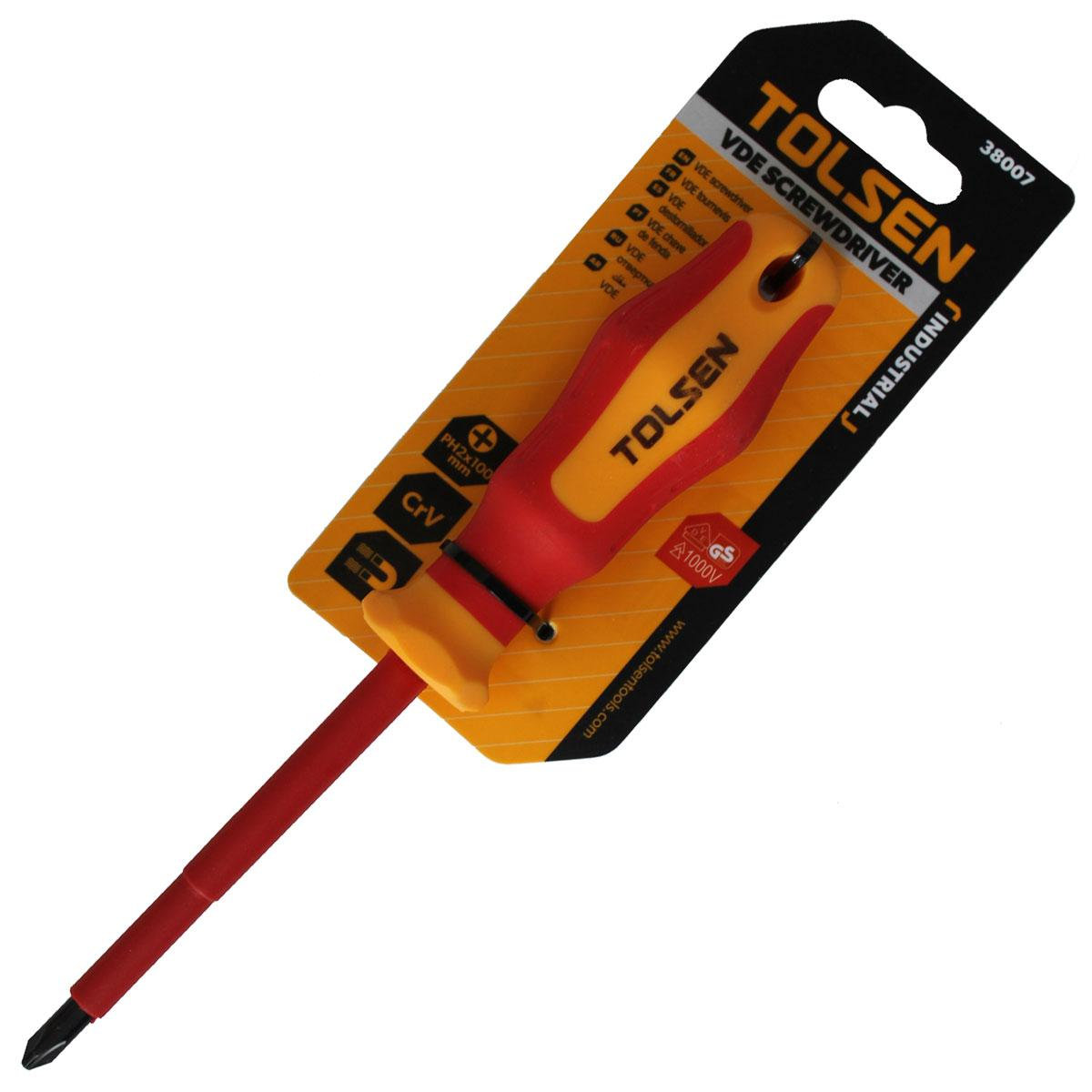 Tolsen VDE Insulated Star Screwdriver
