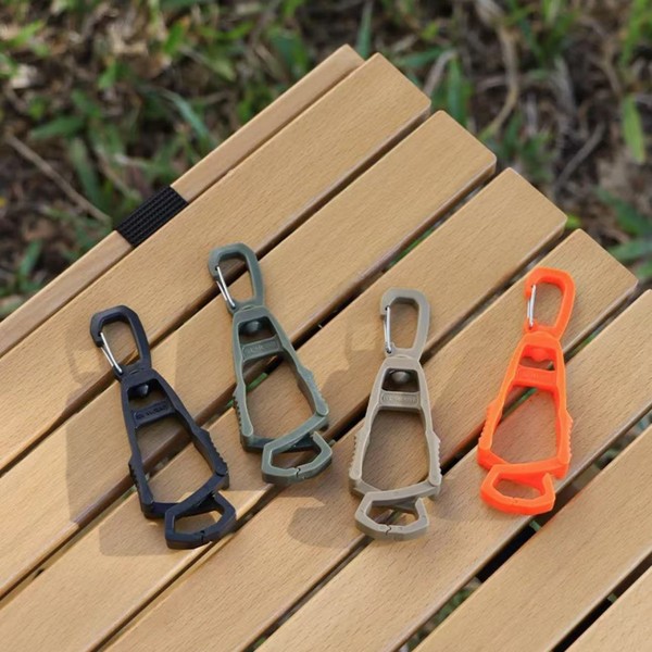 Outdoor Glove Clip Multi-purpose Hook Plastic Clip Portable POM Labor Protection Glove Clip Gloves Anti-loss Clip