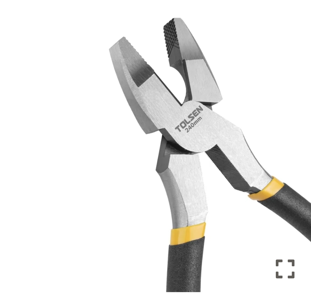 TOLSEN 9.5". High Leverage Combination Pliers